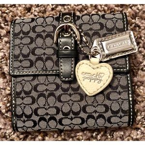 Coach Wallet Billfold w/ Bonus Mini Tags!